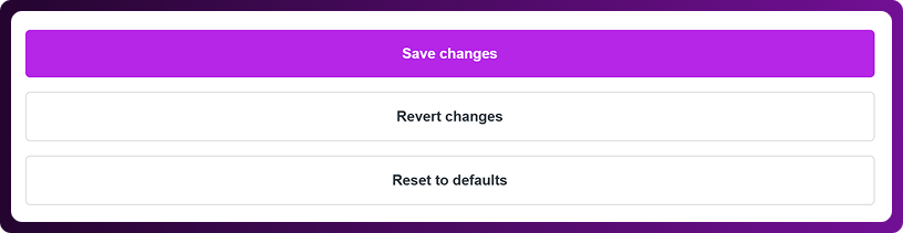 Step 5: Save Changes
