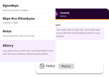 Canned Responses